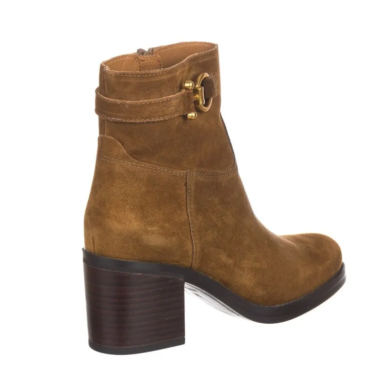 Botines De TacÓn Alpe 2389 Mujer Cuero