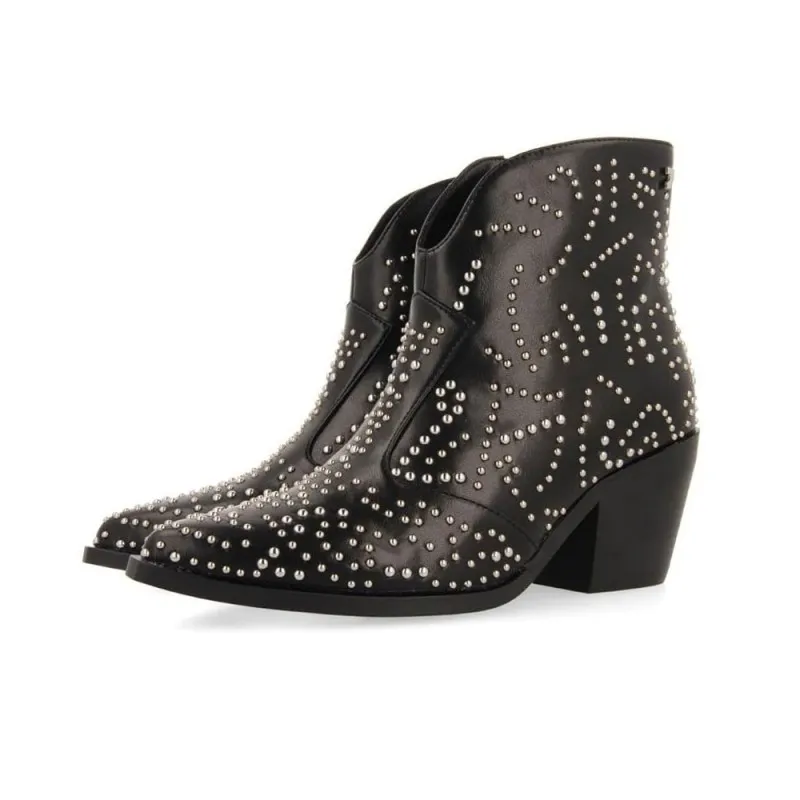 Botines De TacÓn Gioseppo 70350 Mujer Negro