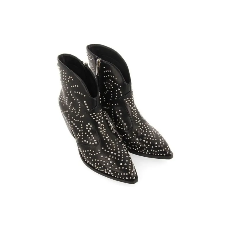 Botines De TacÓn Gioseppo 70350 Mujer Negro