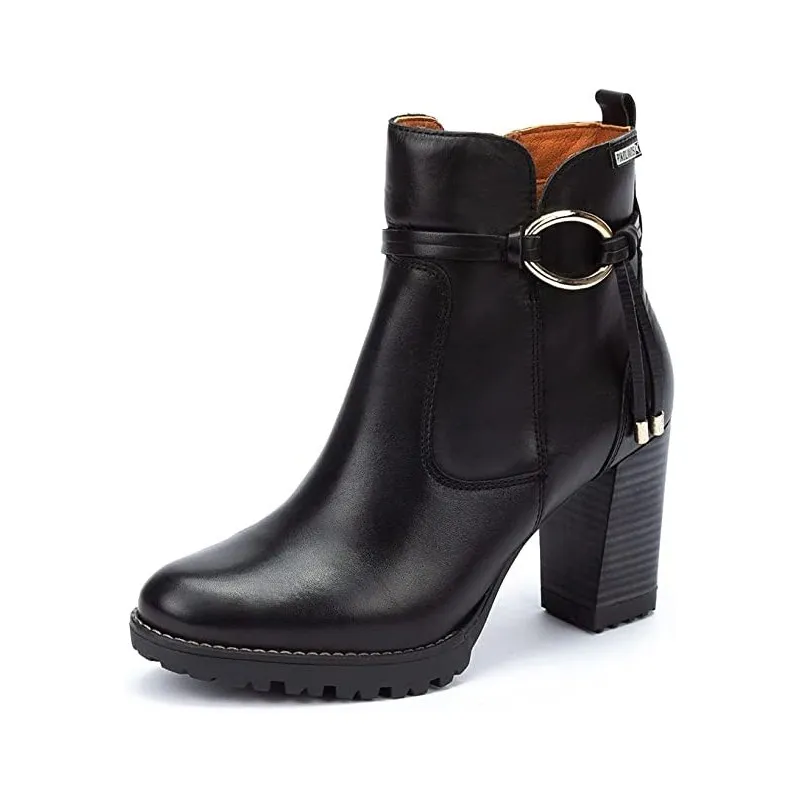 BOTINES DE TACÓN PIKOLINOS W7M8542 MUJER NEGRO