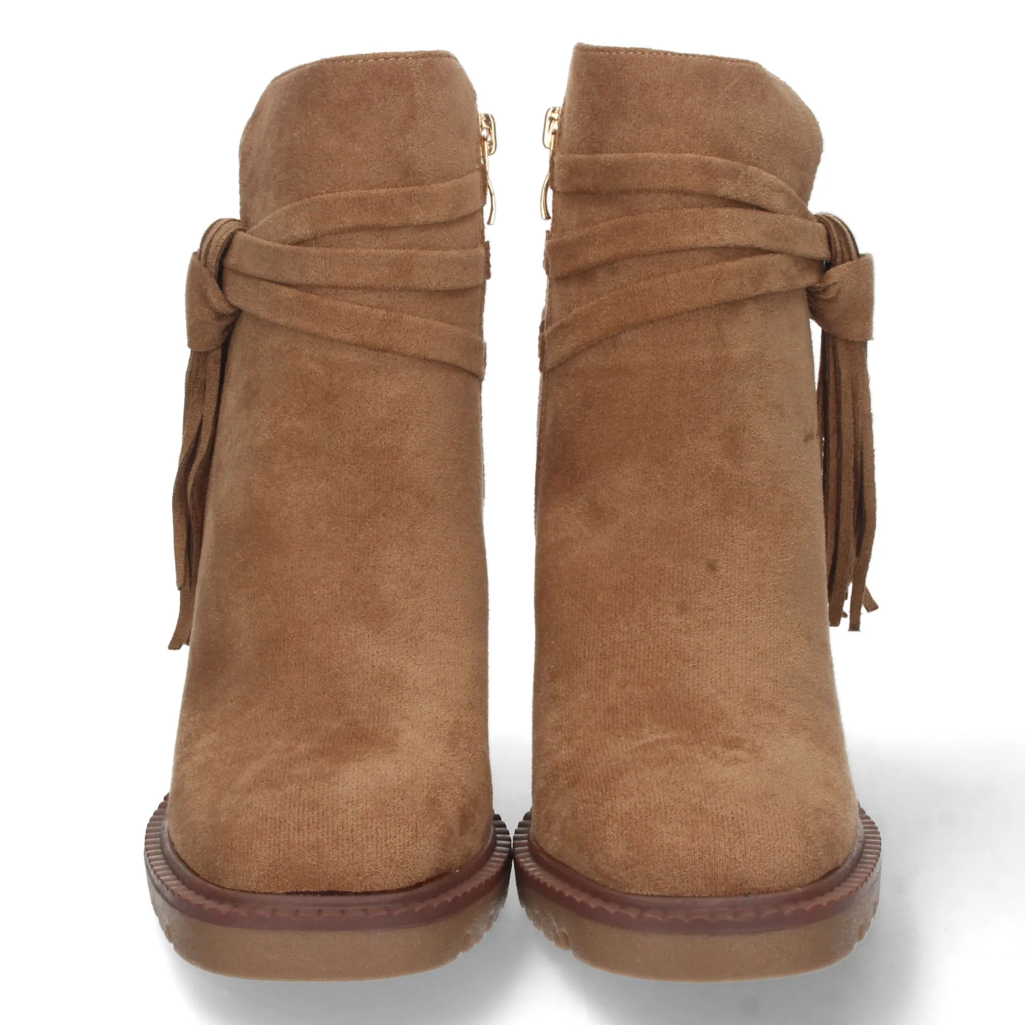 Botines de tacón alto