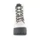 Botines tacón Owel adelaide blancos con cordones