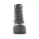 Botines tacón Owel adelaide negros con cordones