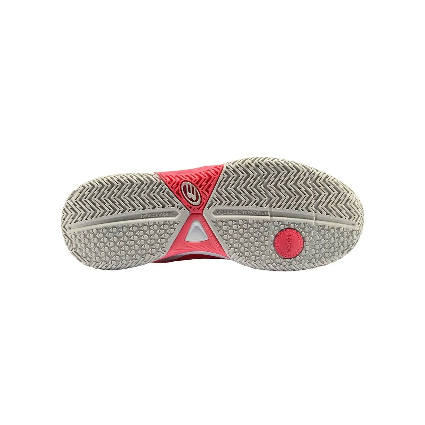 Bullpadel Next Pro 23v Gris Rojo Mujer