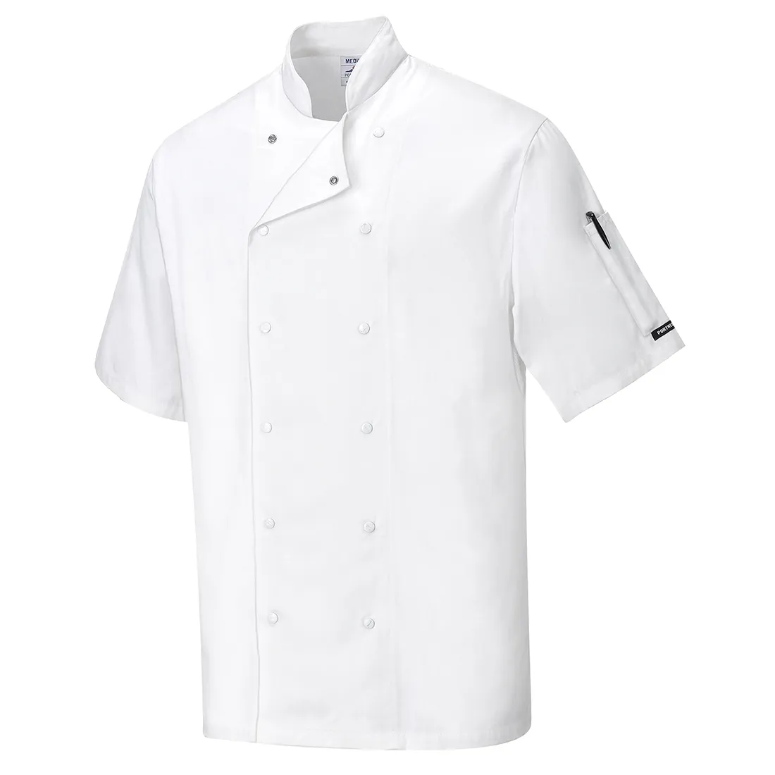 C774 – Chaqueta de chef Aberdeen Blanco