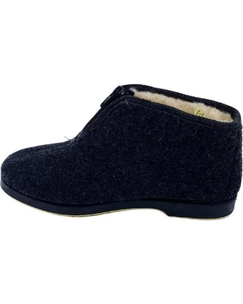 CALZADO DE CASA DE MUJER JAVER ZAPATILLAS OTONOINVIERNO  17326 NEGRO