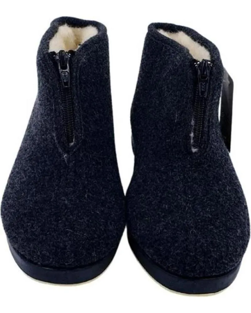 CALZADO DE CASA DE MUJER JAVER ZAPATILLAS OTONOINVIERNO  17326 NEGRO