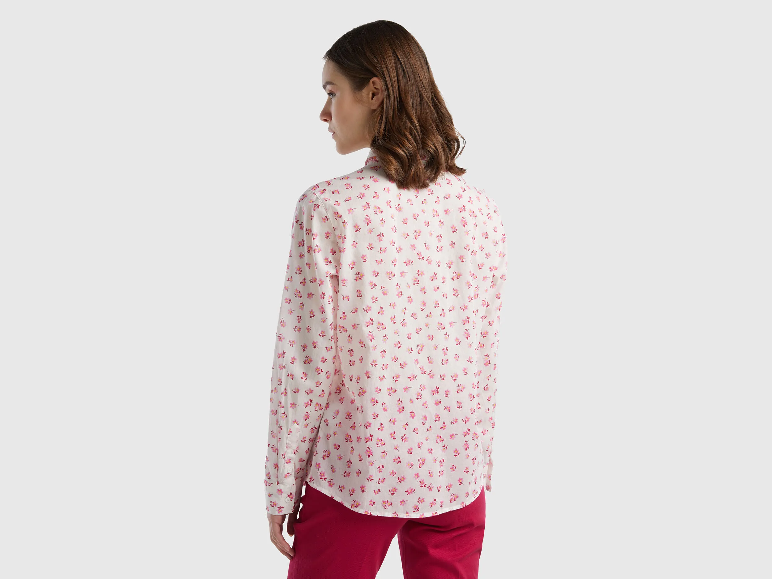 Camisa estampada de 100 % algodón