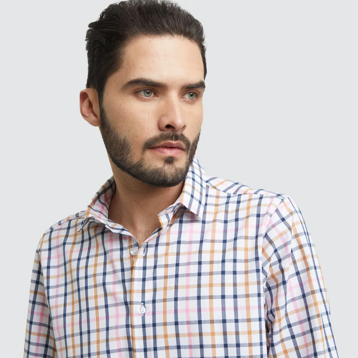 Camisa Para Hombre Cuadros