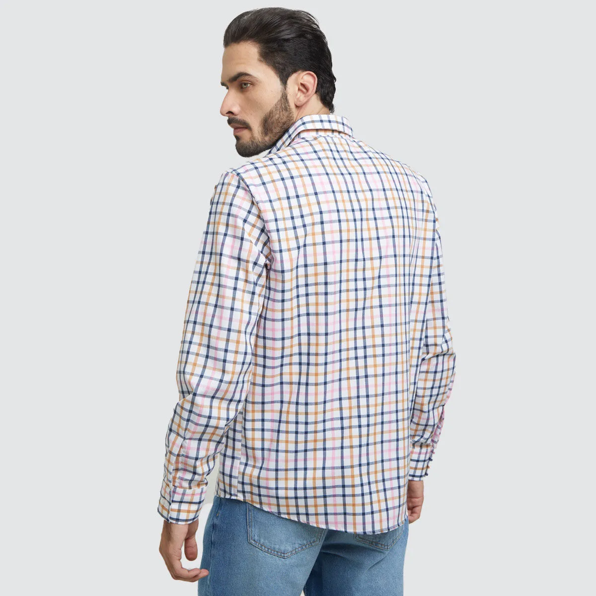Camisa Para Hombre Cuadros