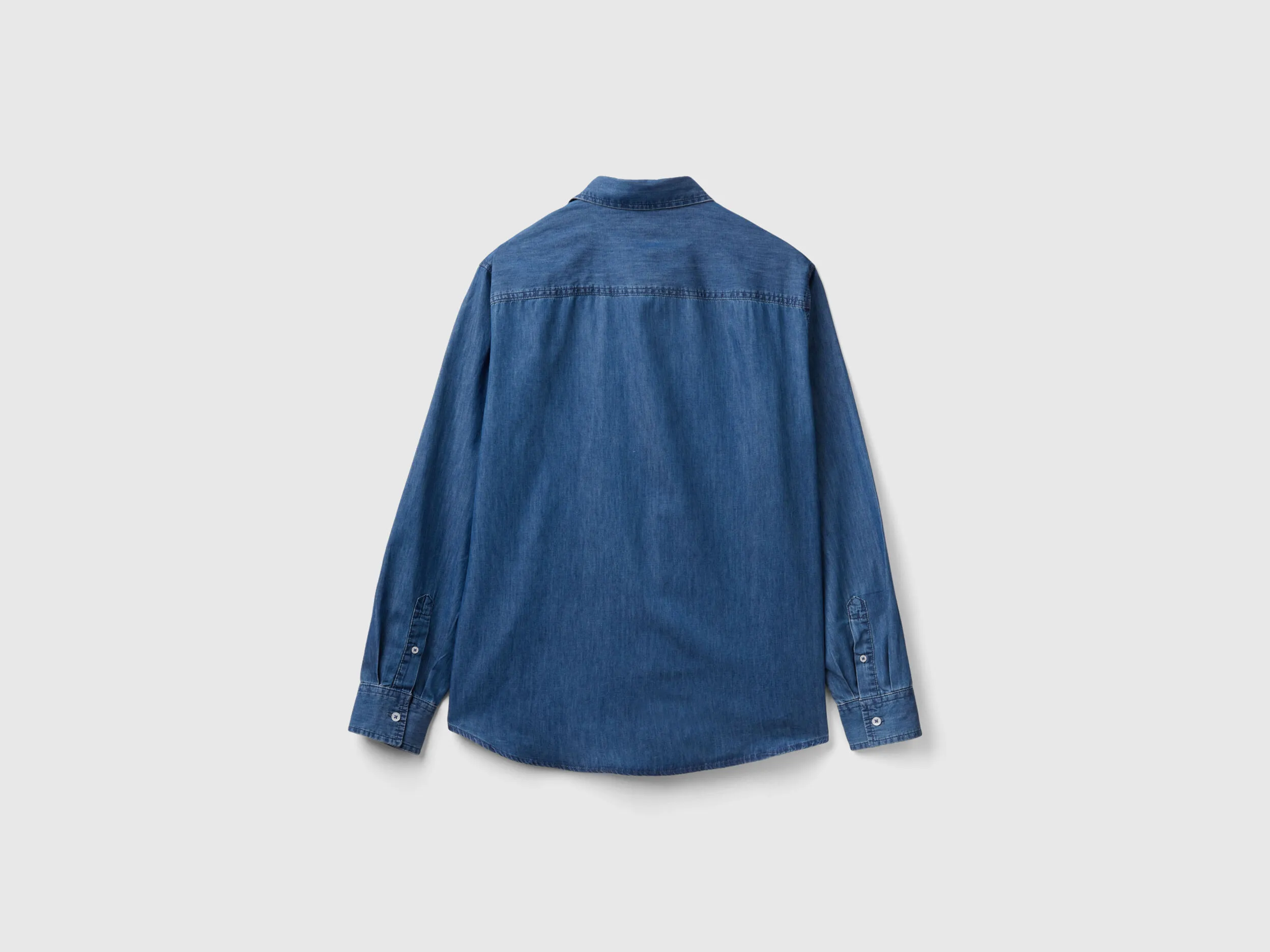 Camisa regular fit de cambray