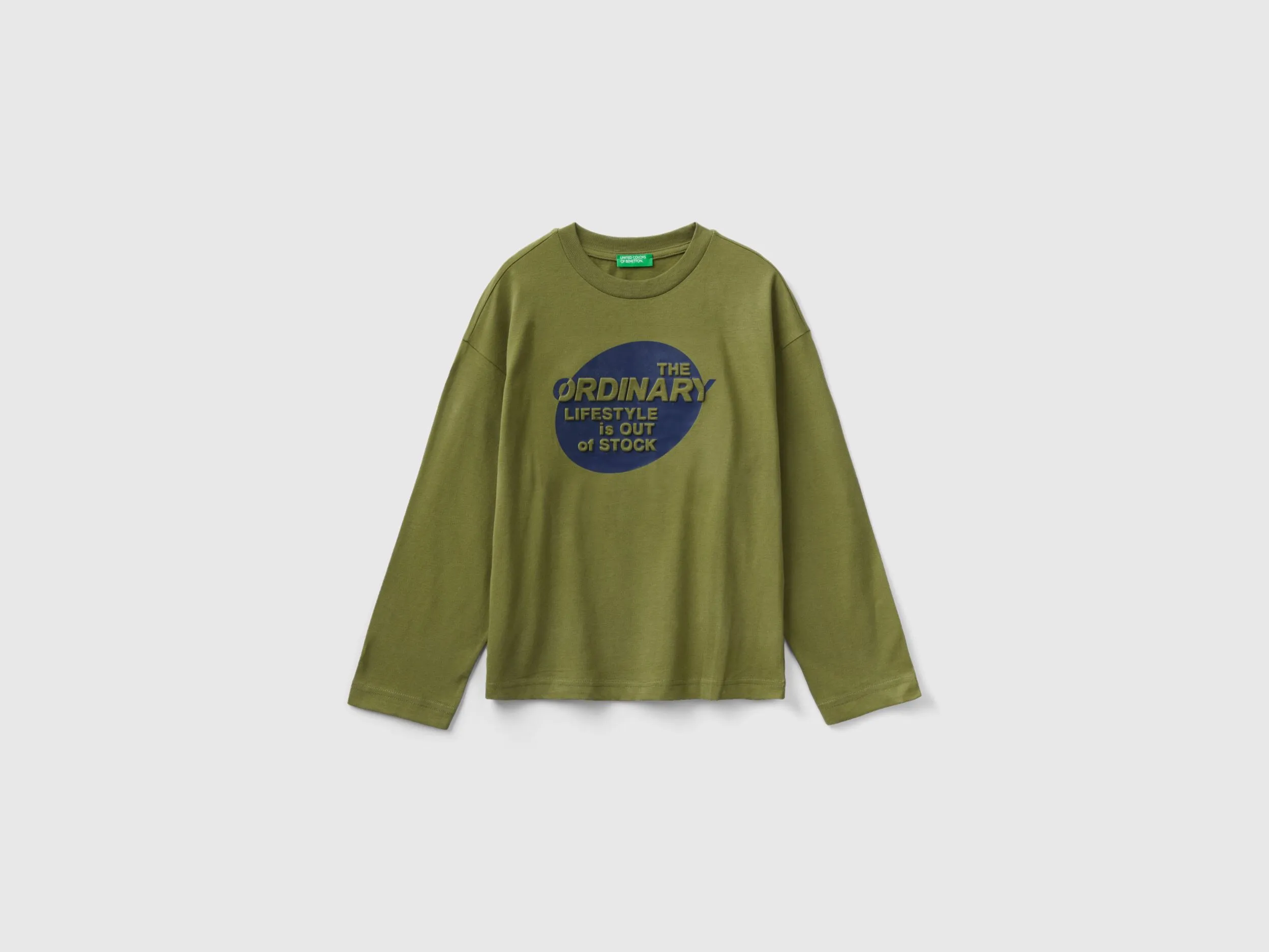 Camiseta de algodón cálido con estampado