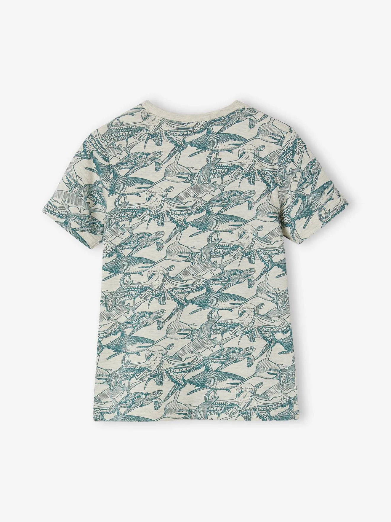 Camiseta de manga corta con motivos gráficos, para niño