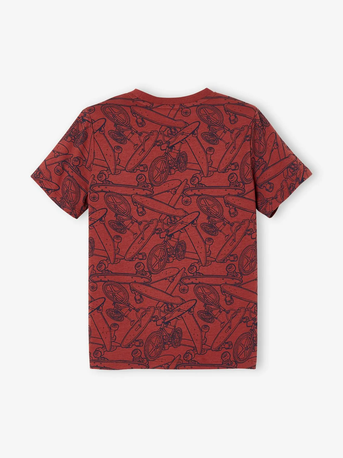 Camiseta de manga corta con motivos gráficos, para niño