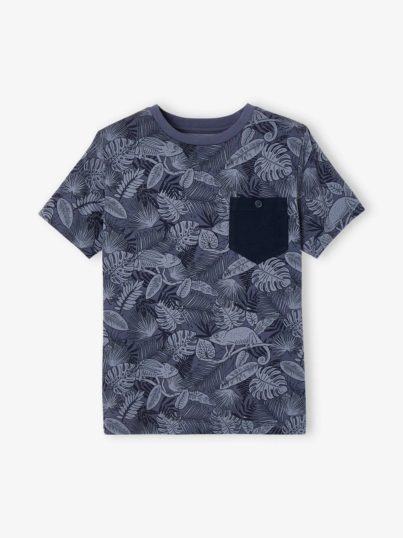 Camiseta de manga corta con motivos gráficos, para niño
