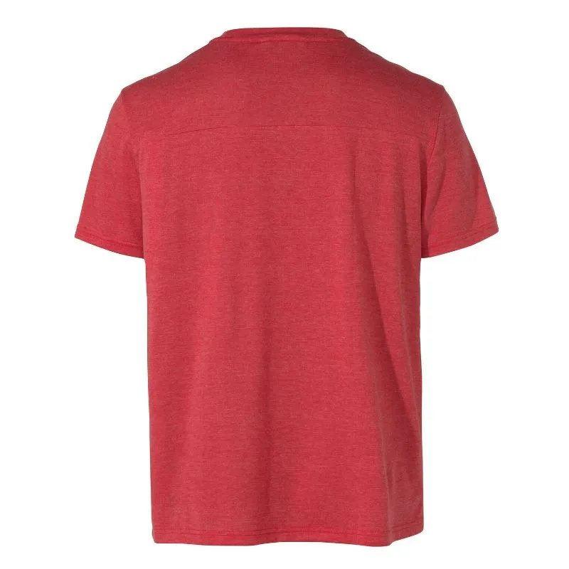 Camiseta de senderismo Vaude Camiseta Tekoa III (roja) Hombre