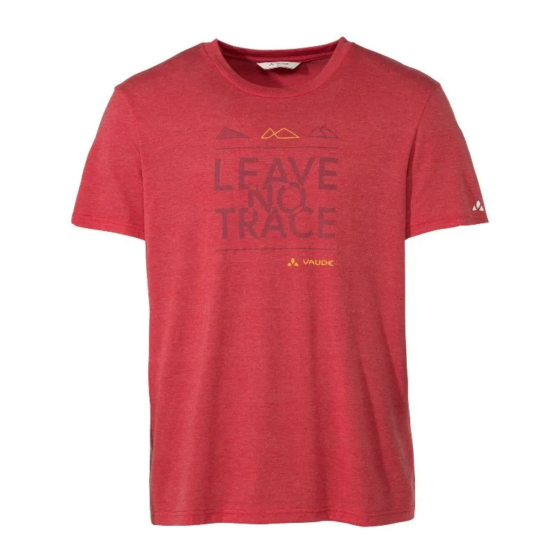 Camiseta de senderismo Vaude Camiseta Tekoa III (roja) Hombre