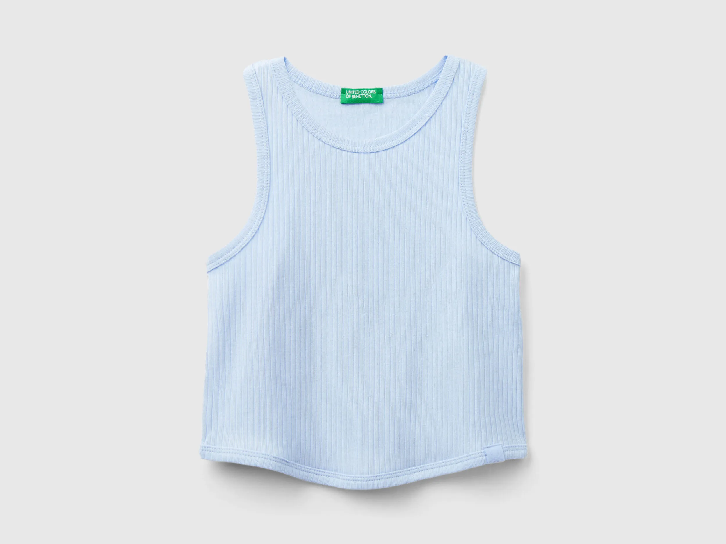 Camiseta de tirantes acanalada
