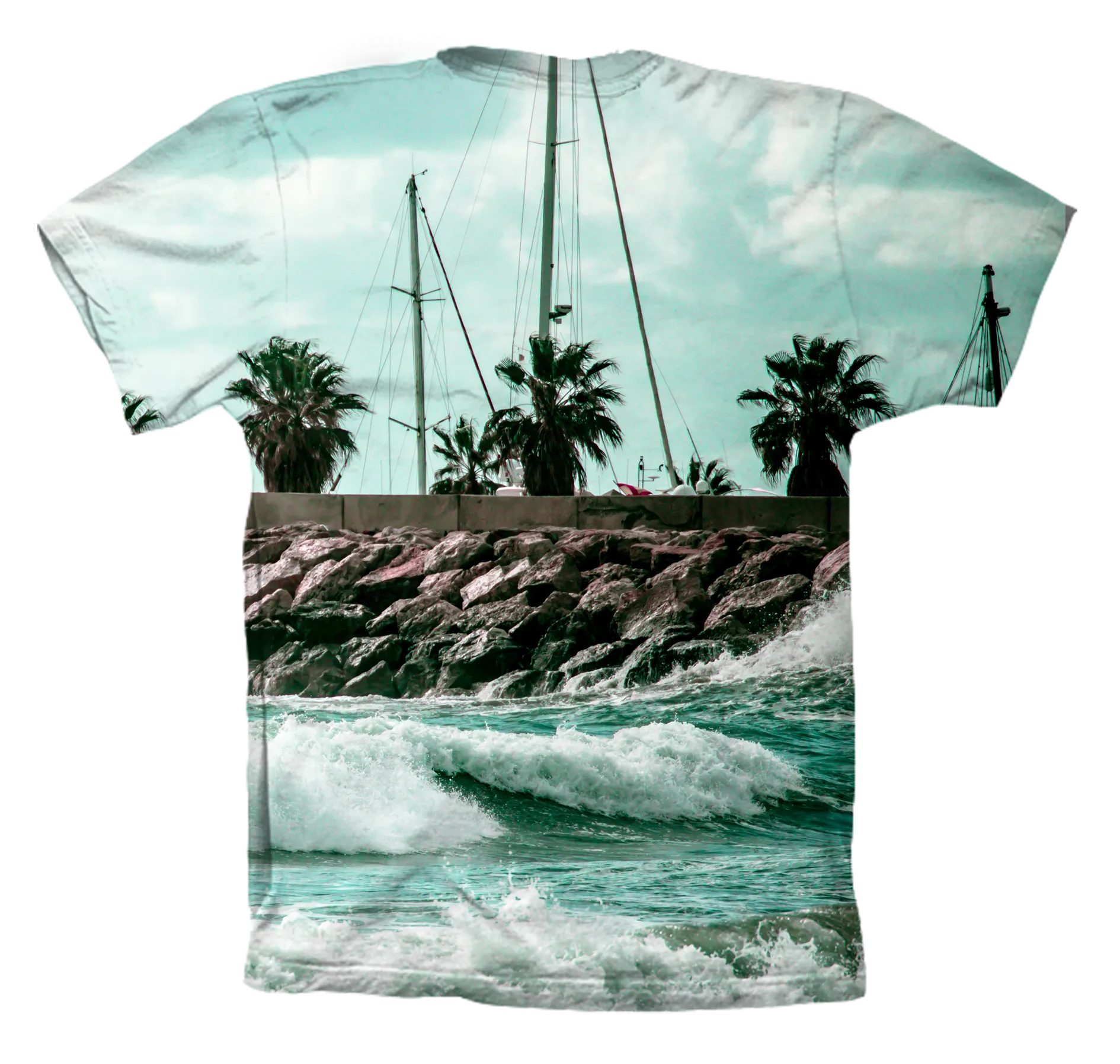 Camiseta Full print – Tropical Surf