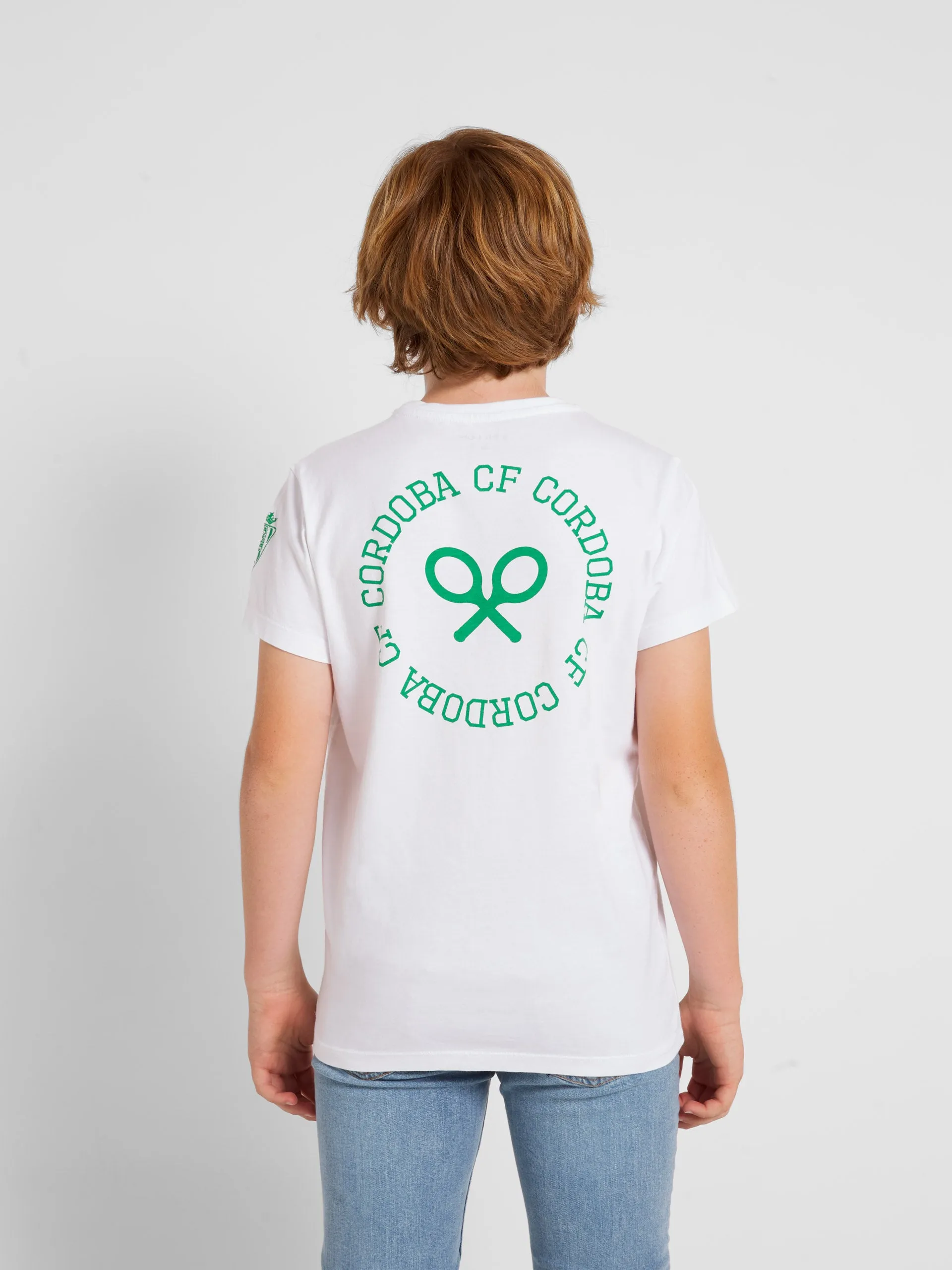 Camiseta kids circulo CCF blanca