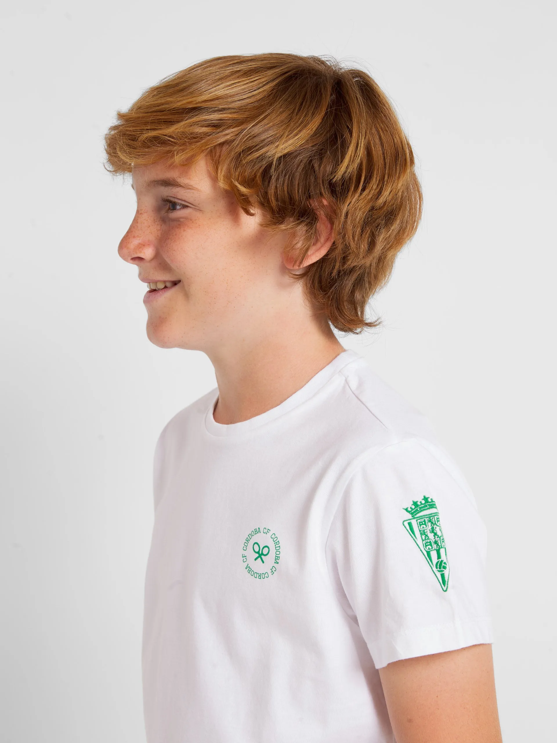 Camiseta kids circulo CCF blanca