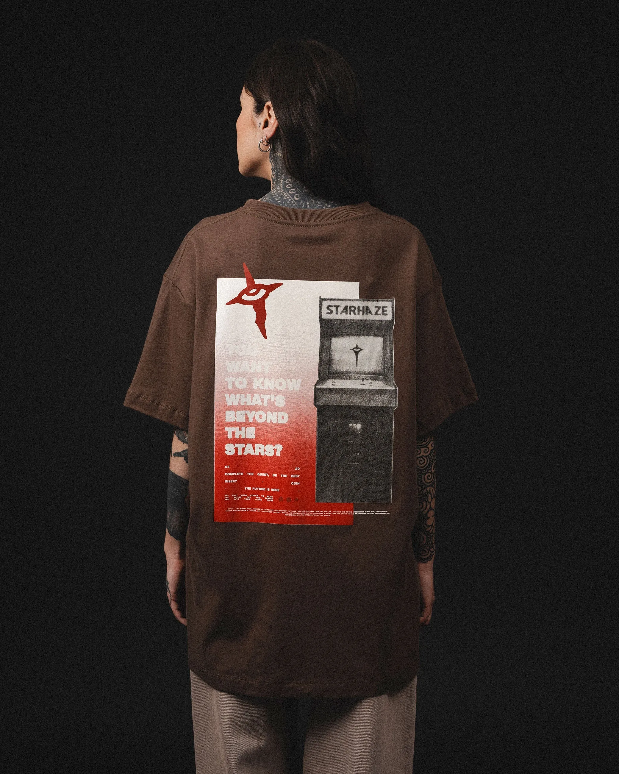 CAMISETA OVERSIZE INSERT COIN TO PLAY CAF
