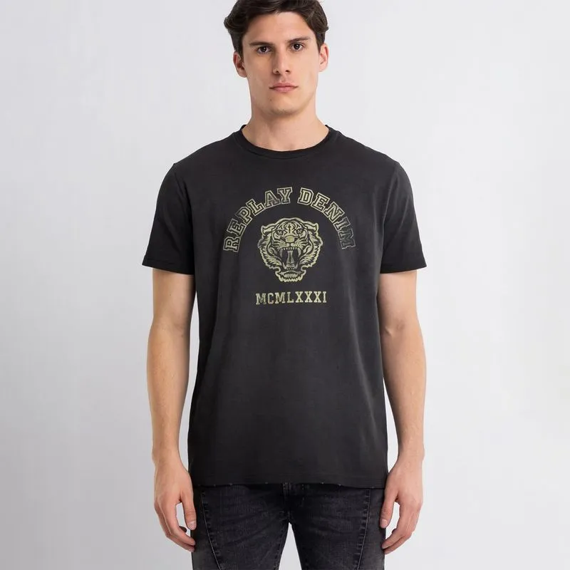 Camiseta Para Hombre Replay