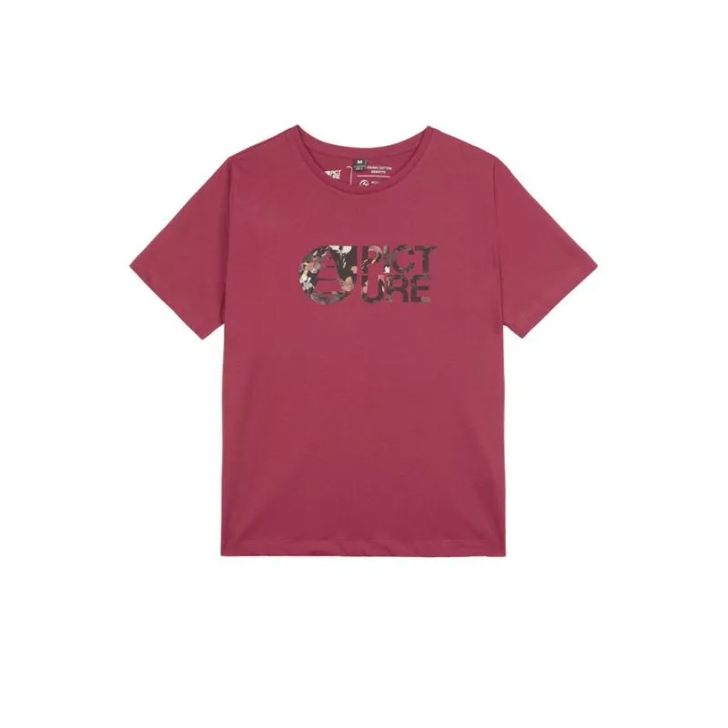 Camiseta Picture Sótano (Ruibarbo) mujer