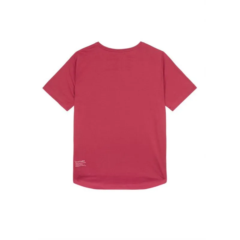 Camiseta Picture Sótano (Ruibarbo) mujer