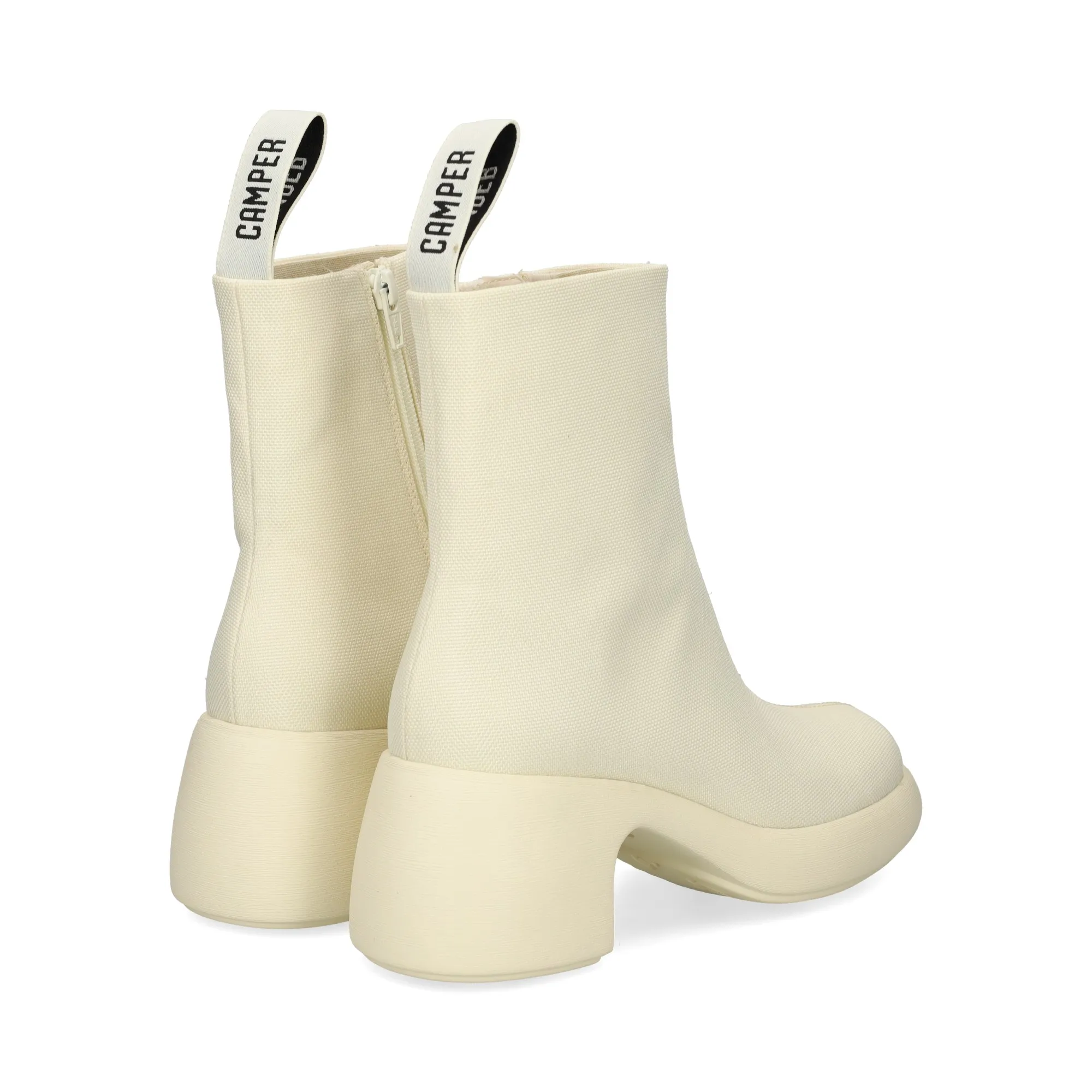 CAMPER Botines con tacón de Mujer 002 BLANCO