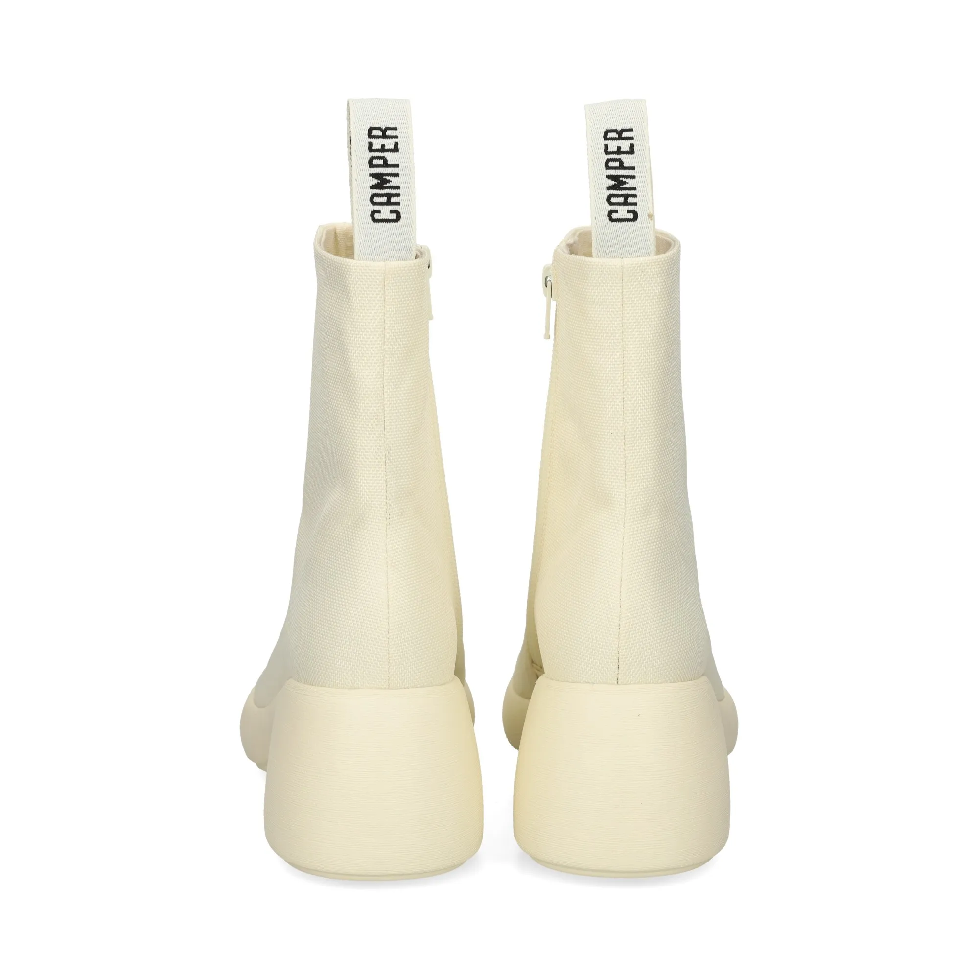 CAMPER Botines con tacón de Mujer 002 BLANCO