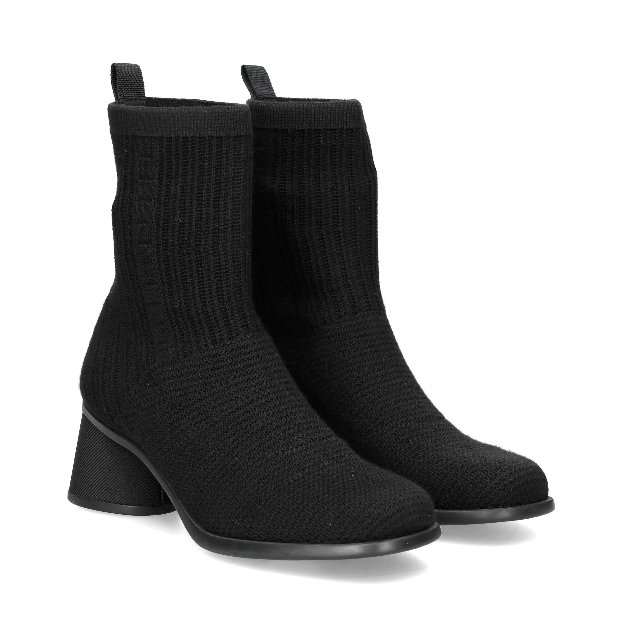 CAMPER Botines con tacón de Mujer 005 NEGRO
