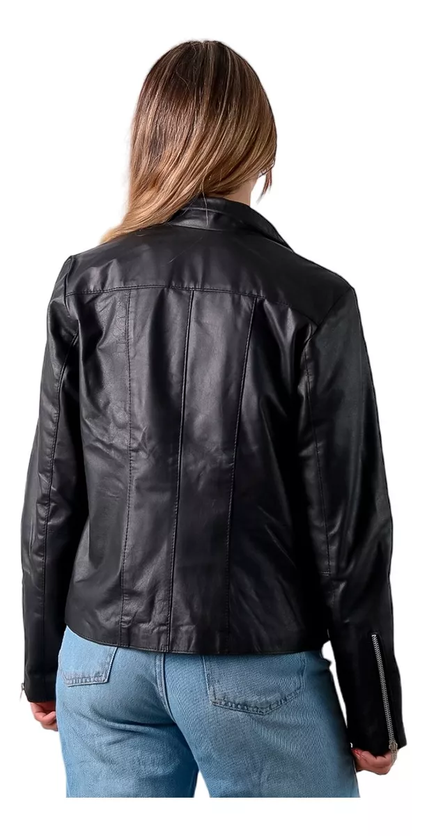 CAMPERA DE CUERO DE VACA DE MUJER, CUERO VACUNO 100%  134