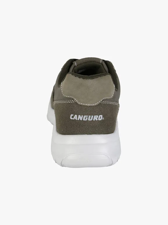 Canguro Zapatillas con cordones para hombre.