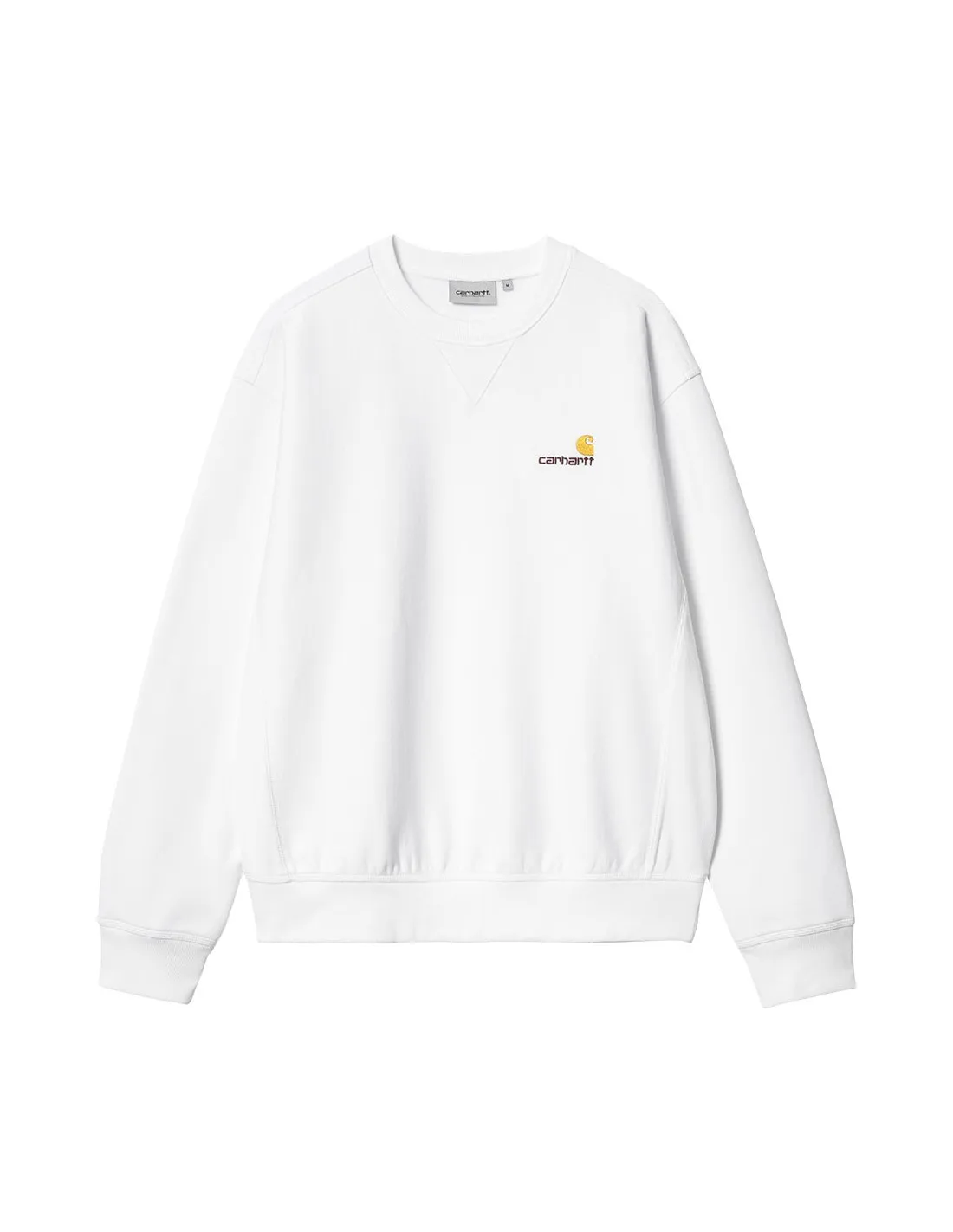 CARHARTT WIP AMERICAN SCRIPT SWEAT WHITE