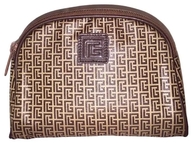Cartera de mano PIERRE BALMAIN Marrón claro Marrón oscuro 
