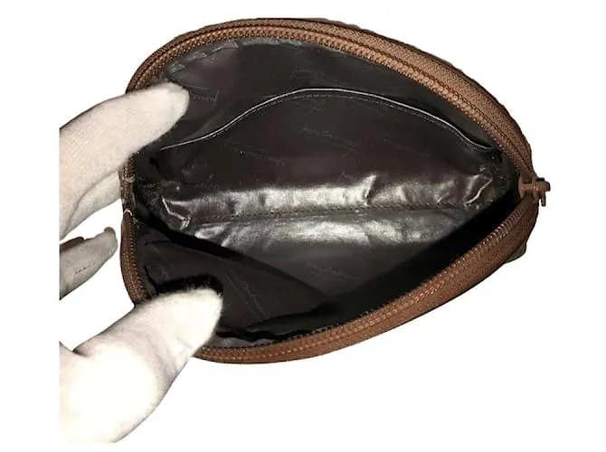 Cartera de mano PIERRE BALMAIN Marrón claro Marrón oscuro 