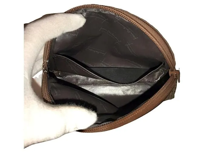 Cartera de mano PIERRE BALMAIN Marrón claro Marrón oscuro 