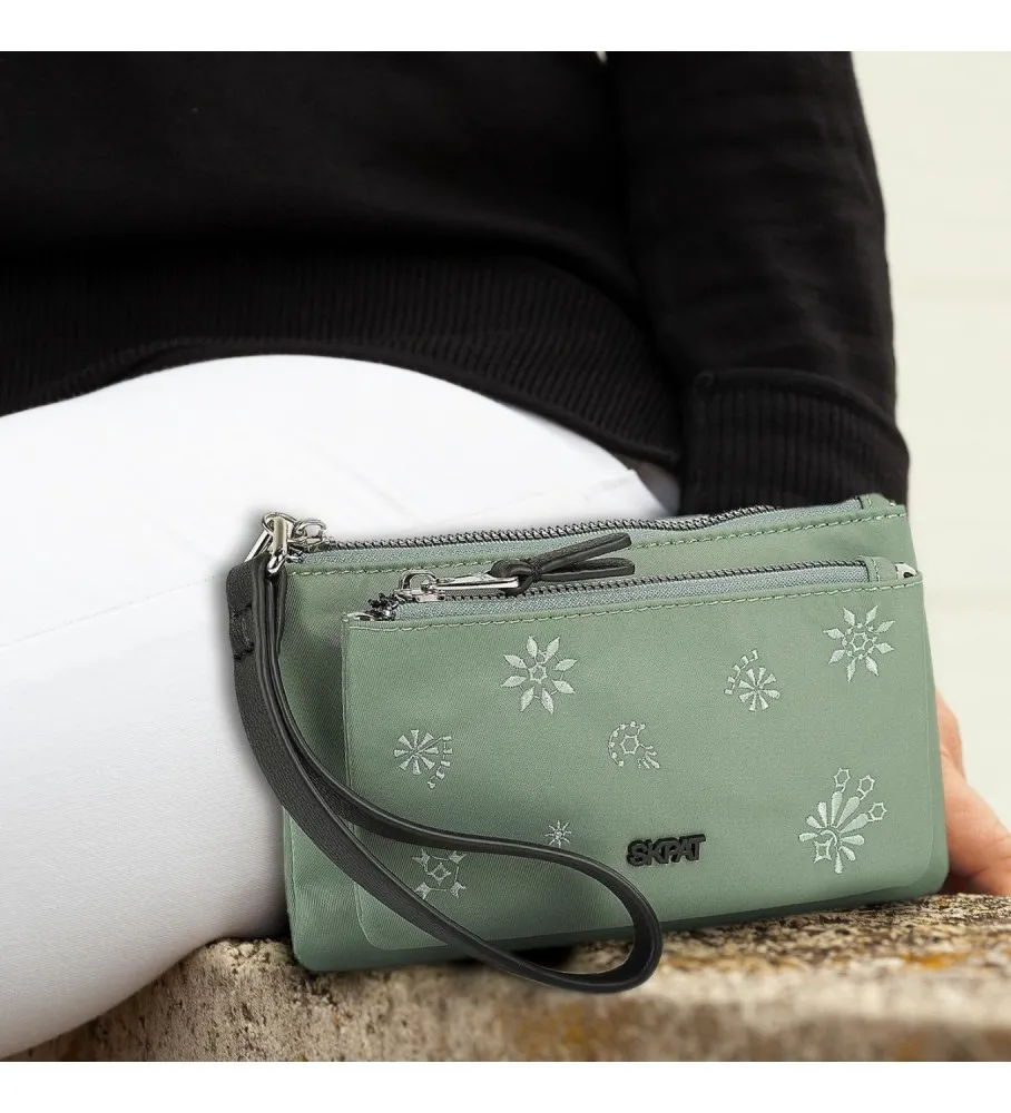 Cartera de mano SKPAT 314325 color kaki