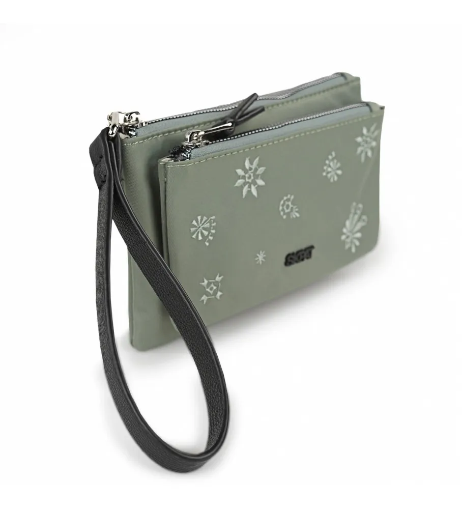 Cartera de mano SKPAT 314325 color kaki