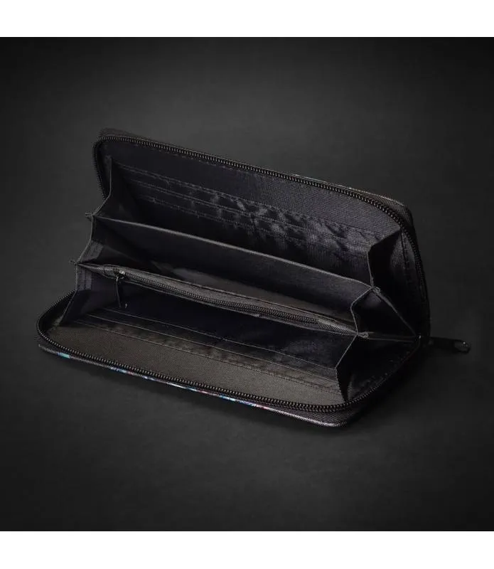 CARTERA MONEDERO ALARGADA MUJER CREMALLERA PULPO PIRATA HYRAW SP23A17