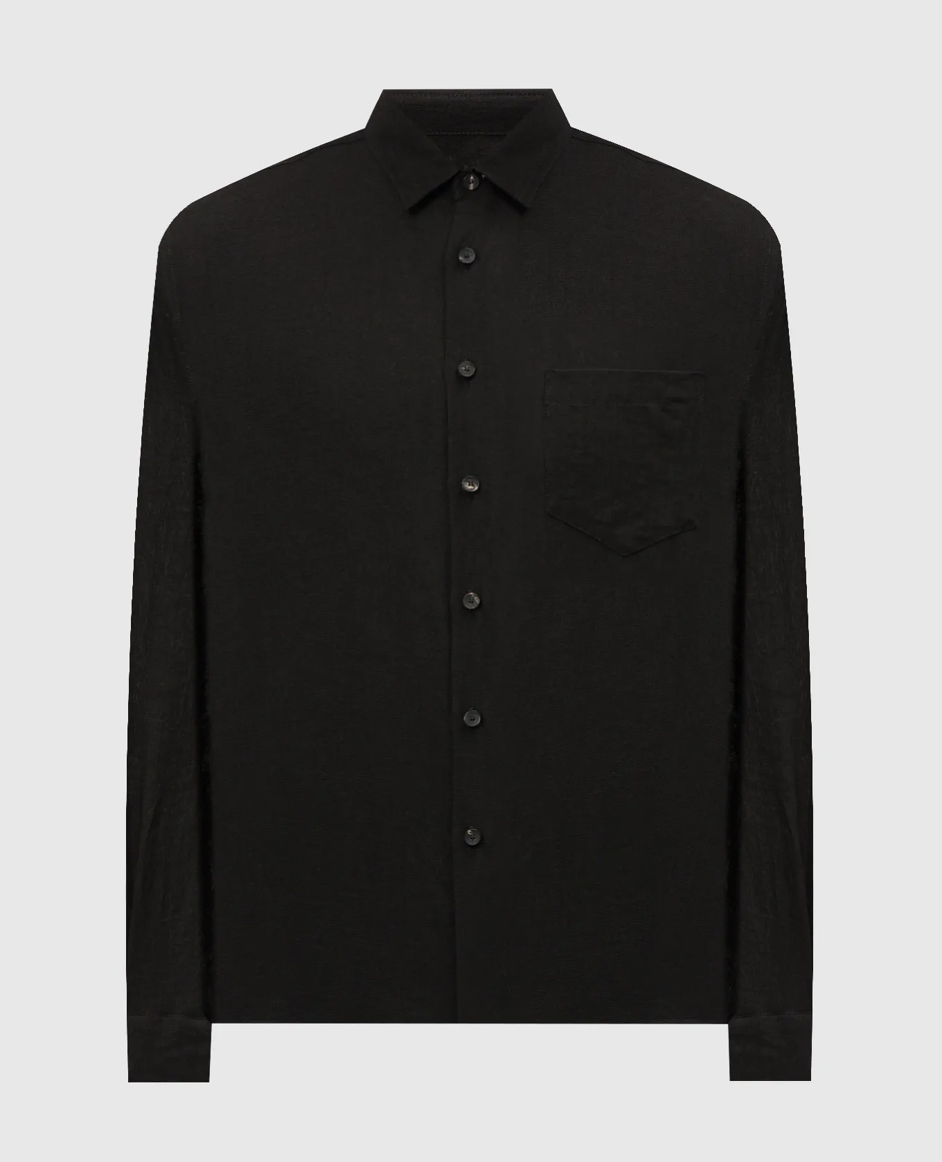 Cashmere&Whiskey Black linen shirt