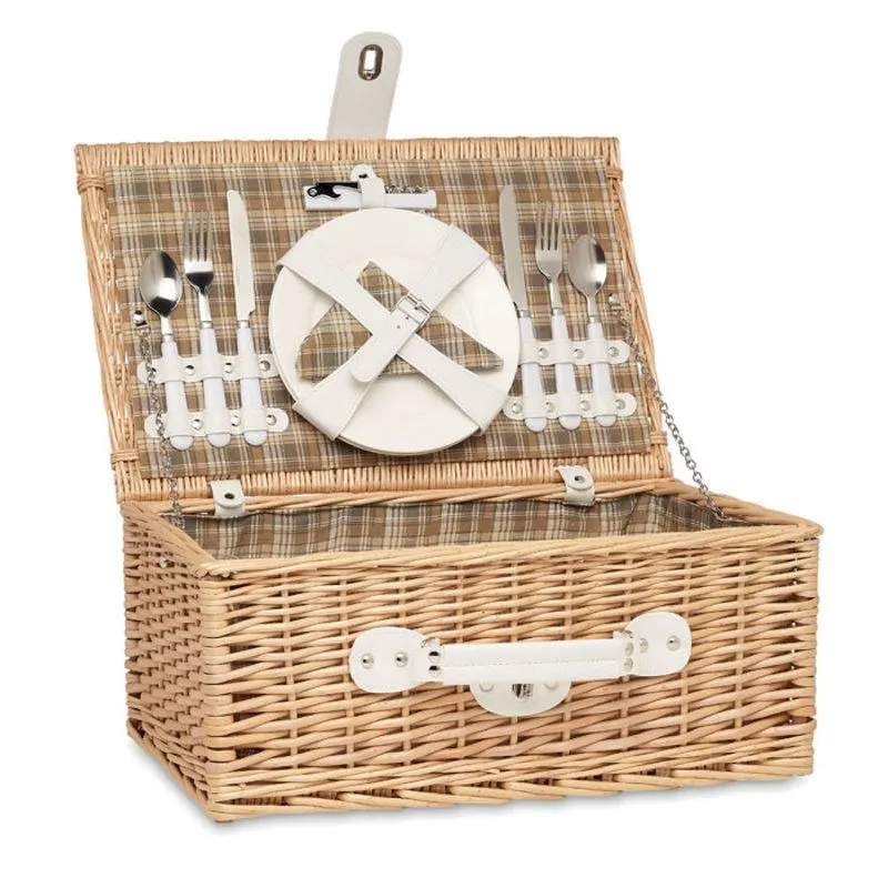 Cesta de picnic personalizada para 2 personas