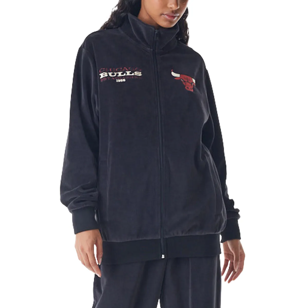 Chaqueta Chndal Nba Velour Chicago Bulls