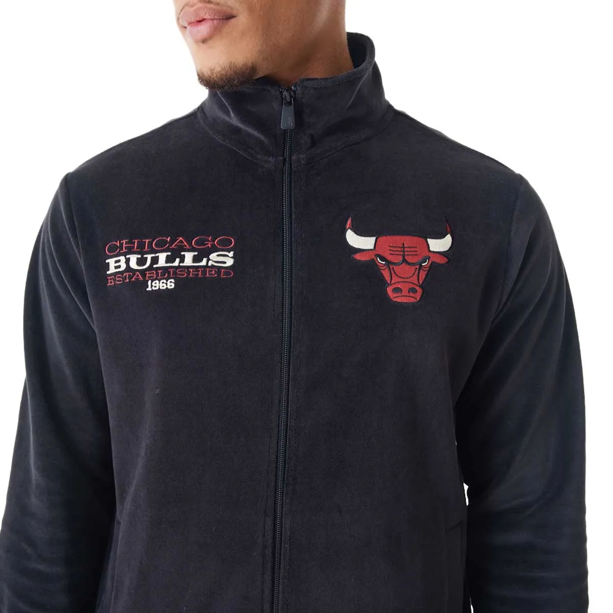 Chaqueta Chndal Nba Velour Chicago Bulls