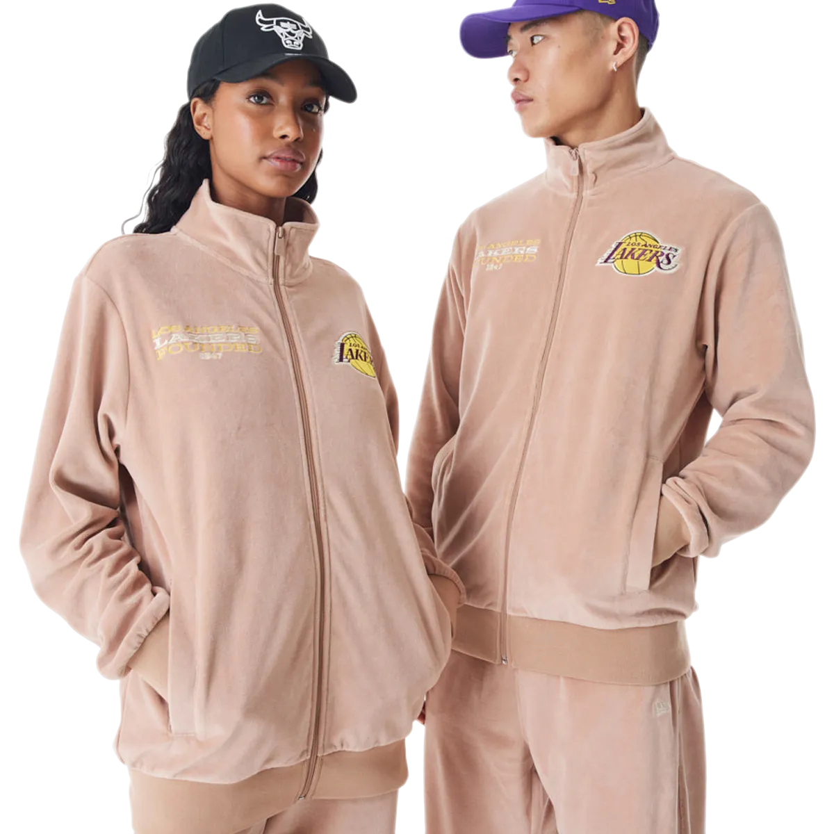 Chaqueta Chndal Nba Velour Los Angeles Lakers