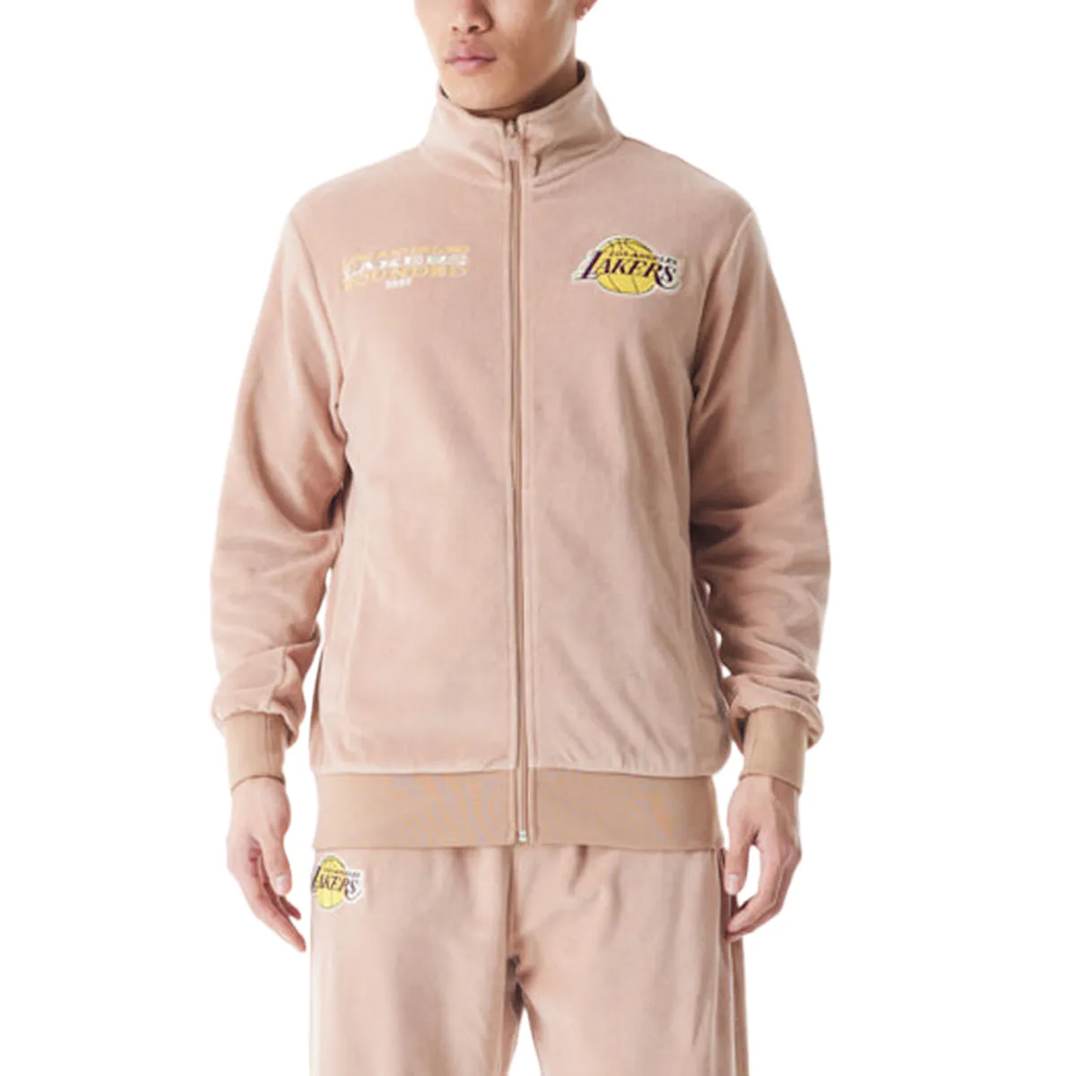Chaqueta Chndal Nba Velour Los Angeles Lakers