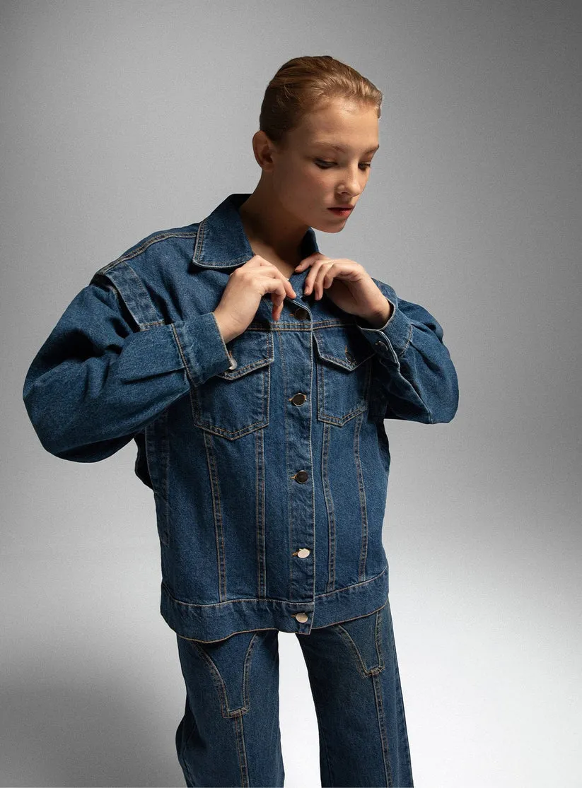 CHAQUETA DENIMES LAAGAM