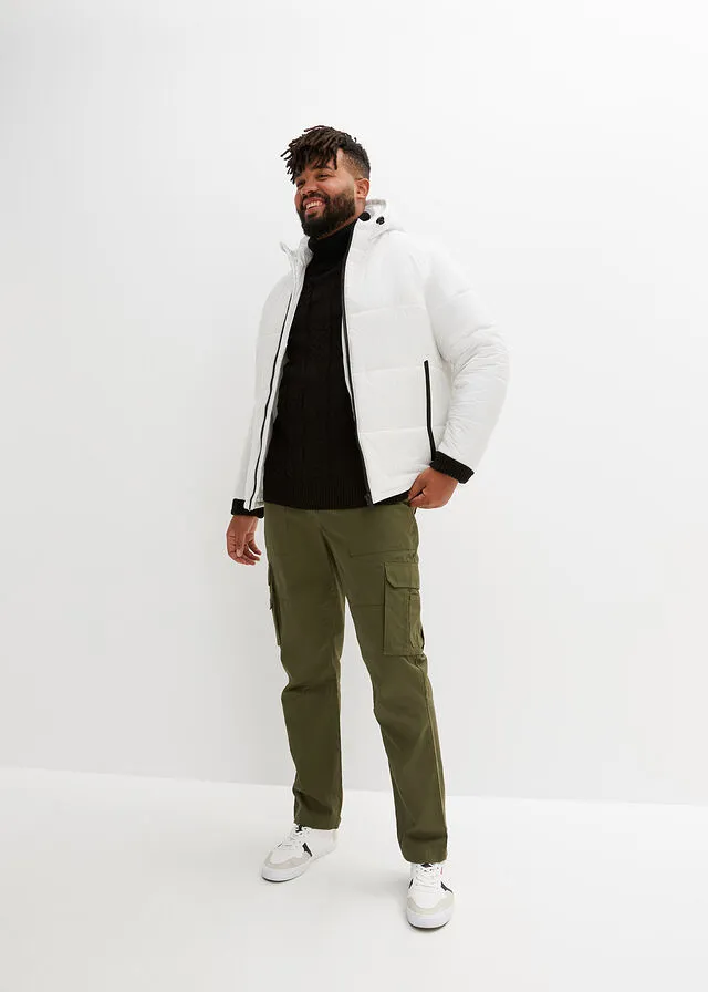 CHAQUETA GUATEADA BLANCO LANANEGRO