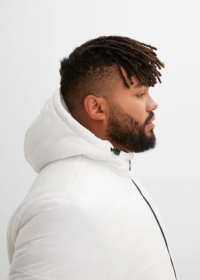 CHAQUETA GUATEADA BLANCO LANANEGRO